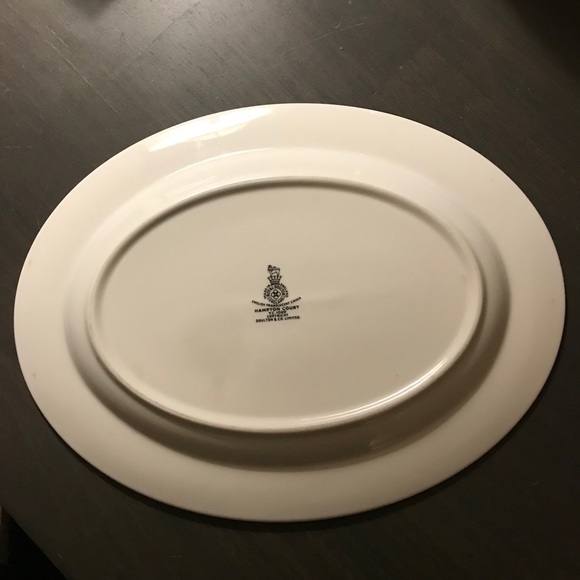 Royal Doulton Serving Platter Oval Hampton Court TC1020 Pattern - Picture 8 of 9